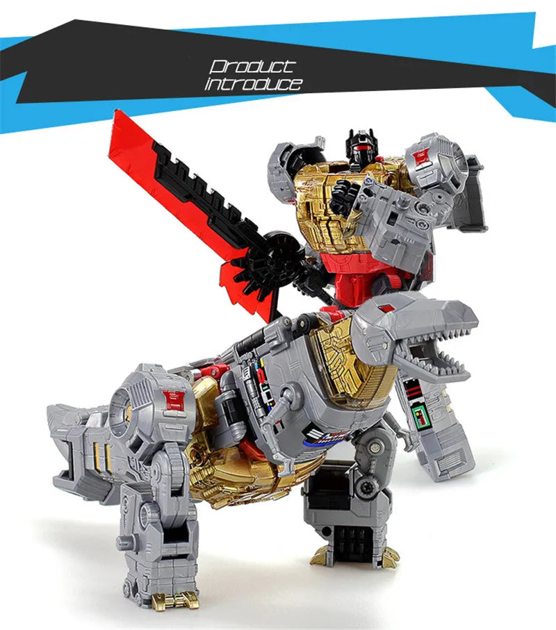 Haizhixing 5 IN 1 Transformation Robot Car Toys Anime Devastator Aircraft Tank Model KO Boys Truck Collection Kid Adult Gift