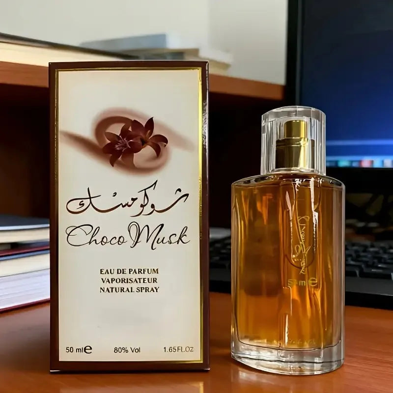 Choco Musk Eau De Parfum Spray For Women, 1.7 Ounce, Fragrance, Unisex, Long Lasting, Holiday gift ﻿