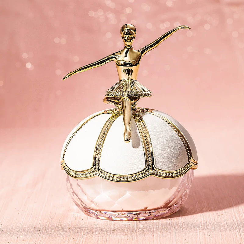 Creative Loose Powder Ballerina Makeup Loose Powder Long-lasting Waterproof Natural Whitening Makeup Matte Invisible Pore gift